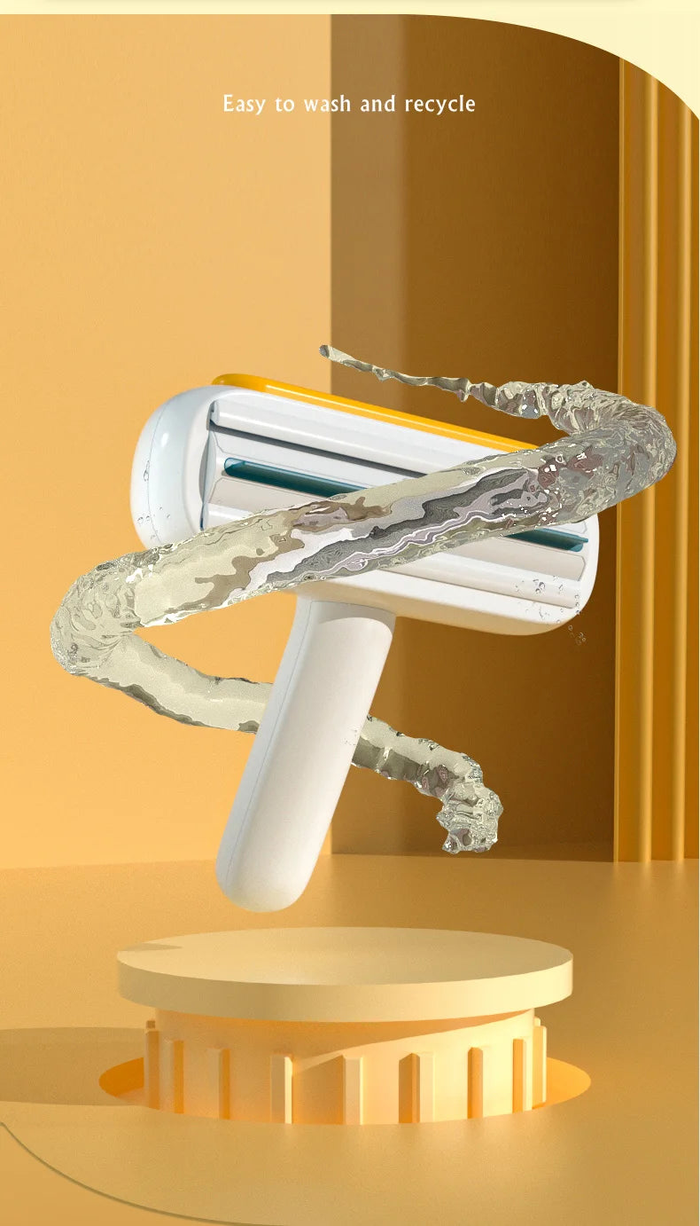 Cepillo quitapelos HOOPET para mascotas, ideal para perros y gatos, ideal para limpiar el pelaje, muebles, sofás y ropa.