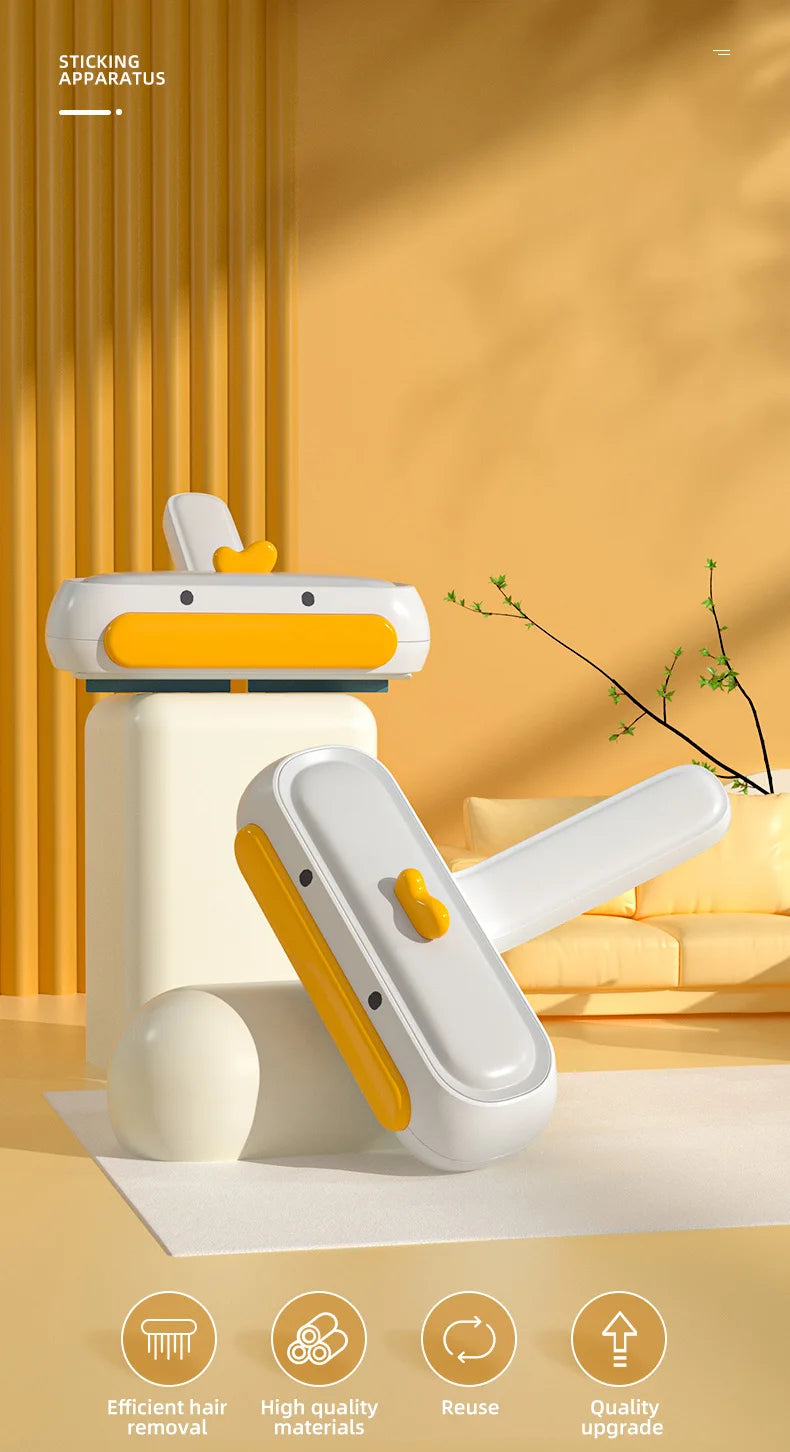 Cepillo quitapelos HOOPET para mascotas, ideal para perros y gatos, ideal para limpiar el pelaje, muebles, sofás y ropa.