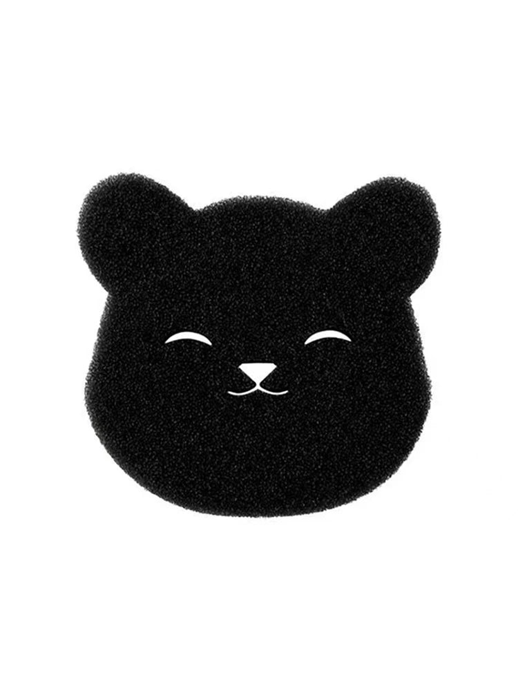 2/4 juegos de quitapelos para mascotas, esponja adhesiva lavable a máquina, reutilizable, apta para lavadora y secadora, color negro