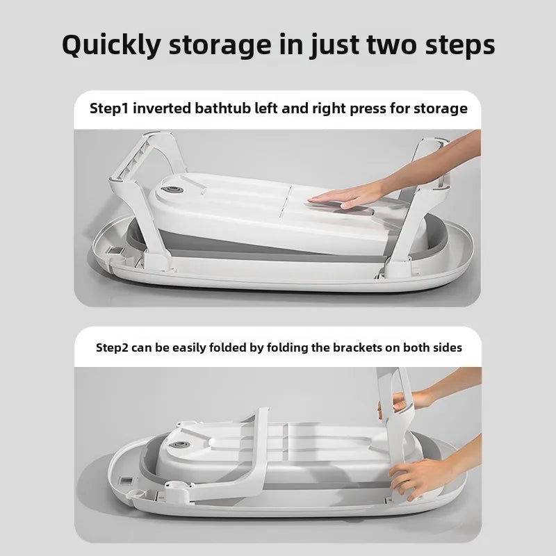 Bañera plegable para mascotas sin agacharse para perros y gatos