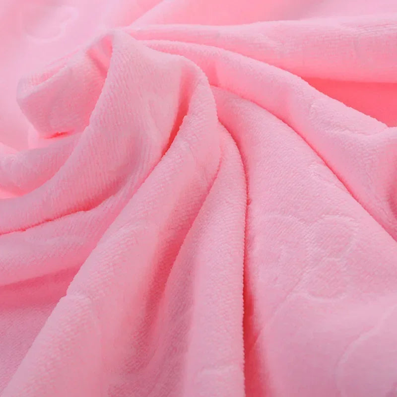 Toallas de secado rápido para perros y gatos, toallas de fibra suave, toalla de baño absorbente, bata de baño para mascotas, toalla de limpieza práctica, suministros para mascotas