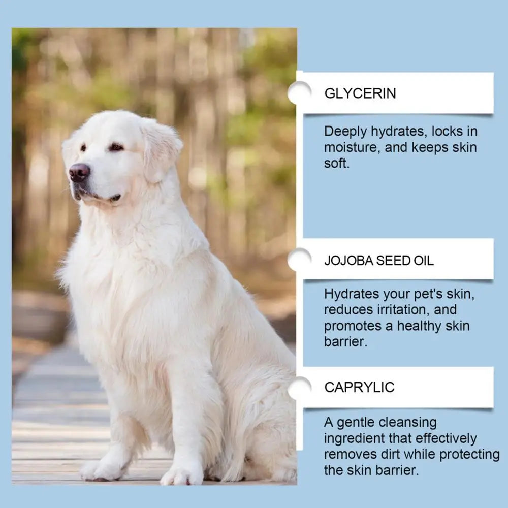 Limpiador de mentón para gatos (30 g), loción limpiadora de puntos negros, cepillo para el cuidado del mentón y el acné, suministros para el cuidado de perros y gatos