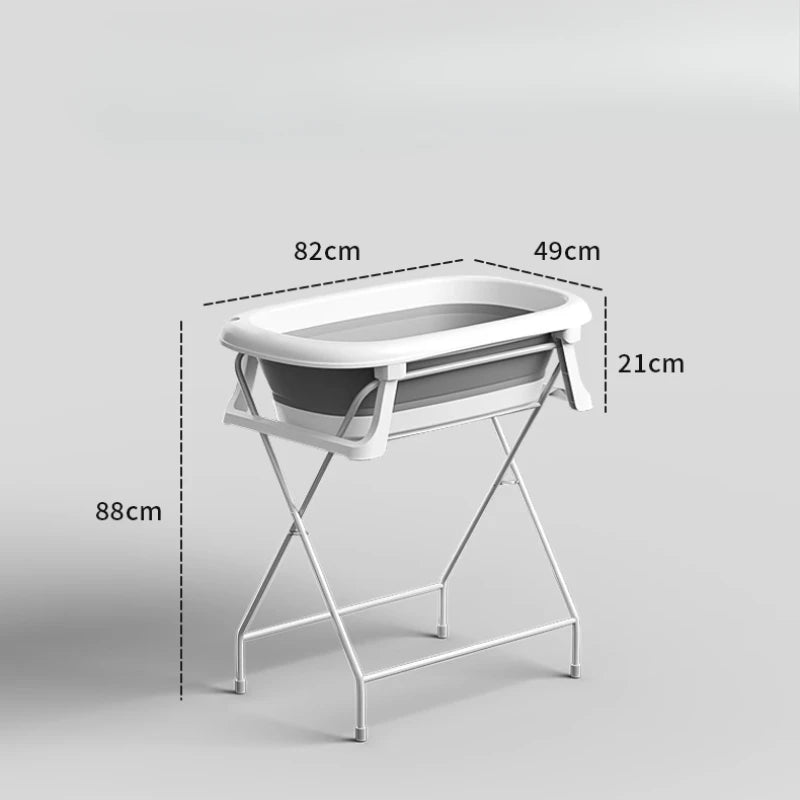 Bañera plegable para mascotas sin agacharse para perros y gatos
