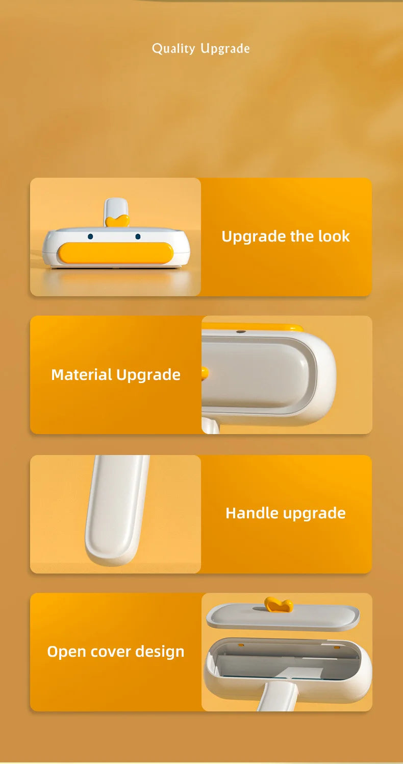 Cepillo quitapelos HOOPET para mascotas, ideal para perros y gatos, ideal para limpiar el pelaje, muebles, sofás y ropa.