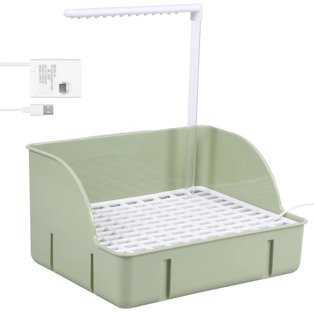 Bañera automática para pájaros y loros, con circulación de agua, USB, eléctrica, para periquitos, ducha, fuente, suministros para pájaros.