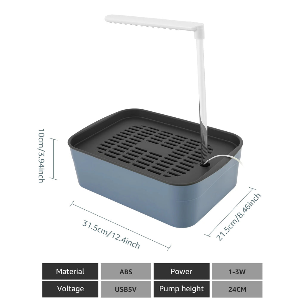 Bañera automática para pájaros y loros, con circulación de agua, USB, eléctrica, para periquitos, ducha, fuente, suministros para pájaros.